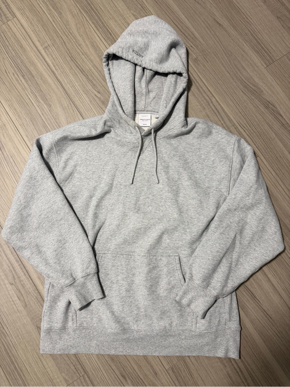 Aritzia Boyfriend Fit Gray Hoodie - Large